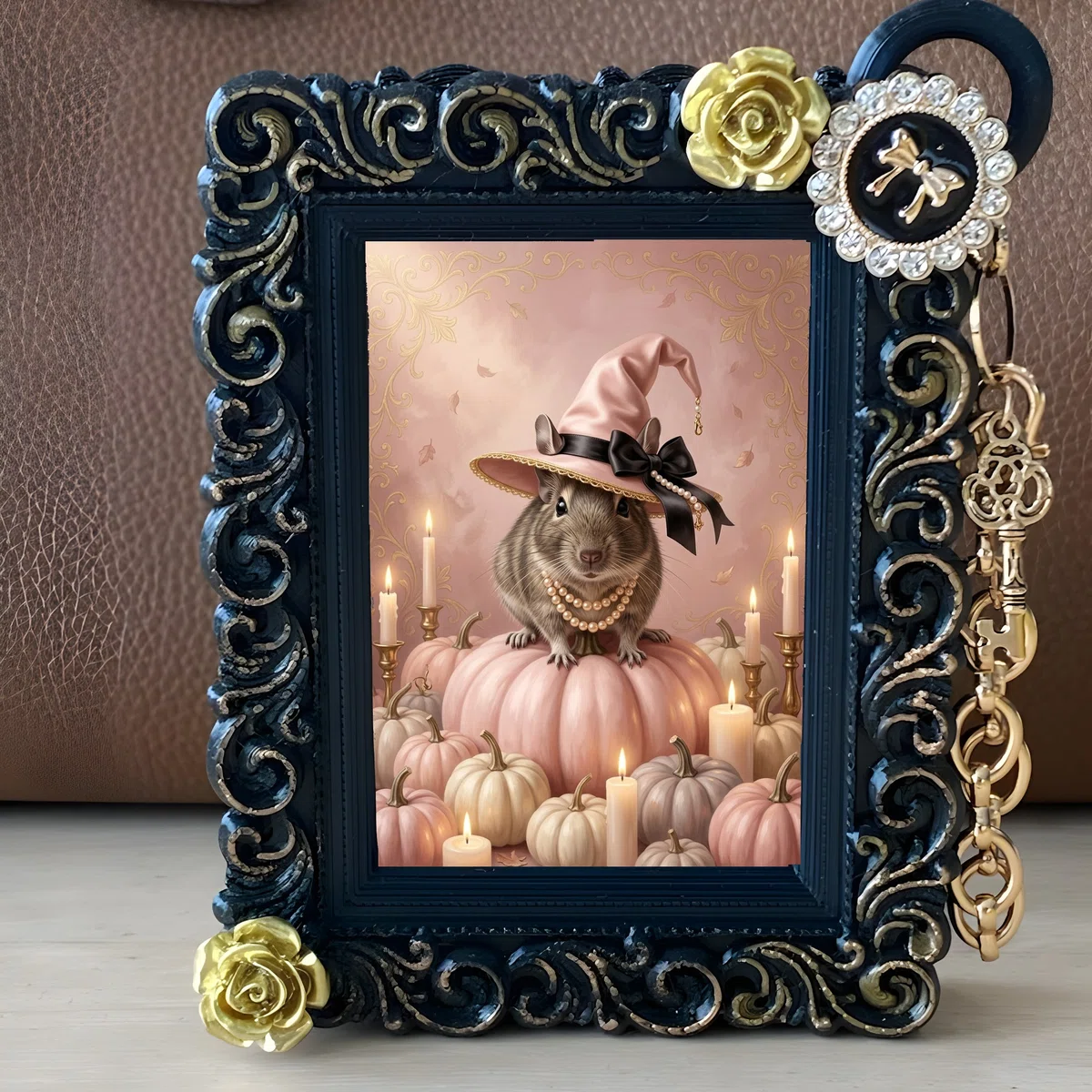 Degu Halloween bag charms are now available!｜うちの子ルネサンス_バッグ&チャーム
