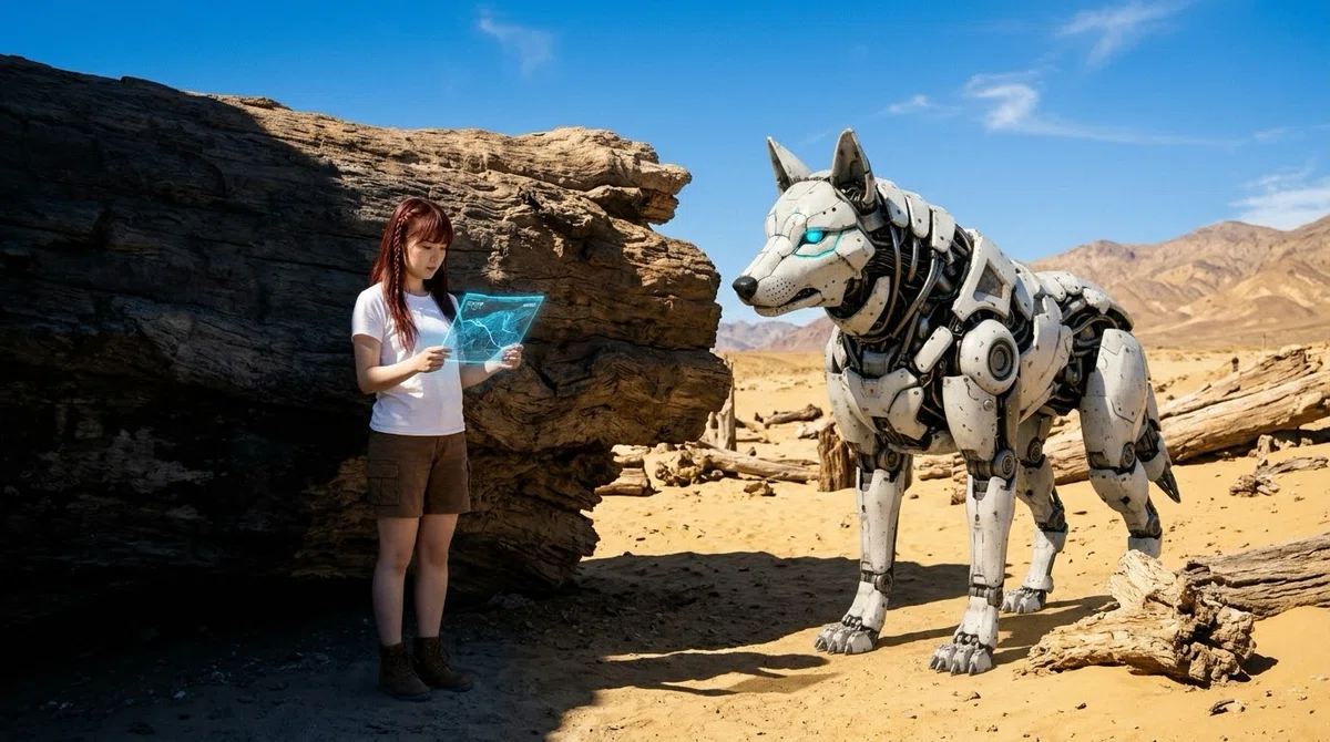 The Girl and the Mecha-Wolf #166 [Golden Driftwood Valley] Ancient ...