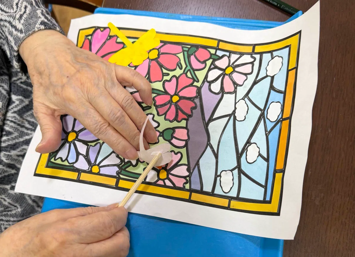 [Dementia Prevention Recreation] Craft Kit | Puzzle-style Paper Cutting ...