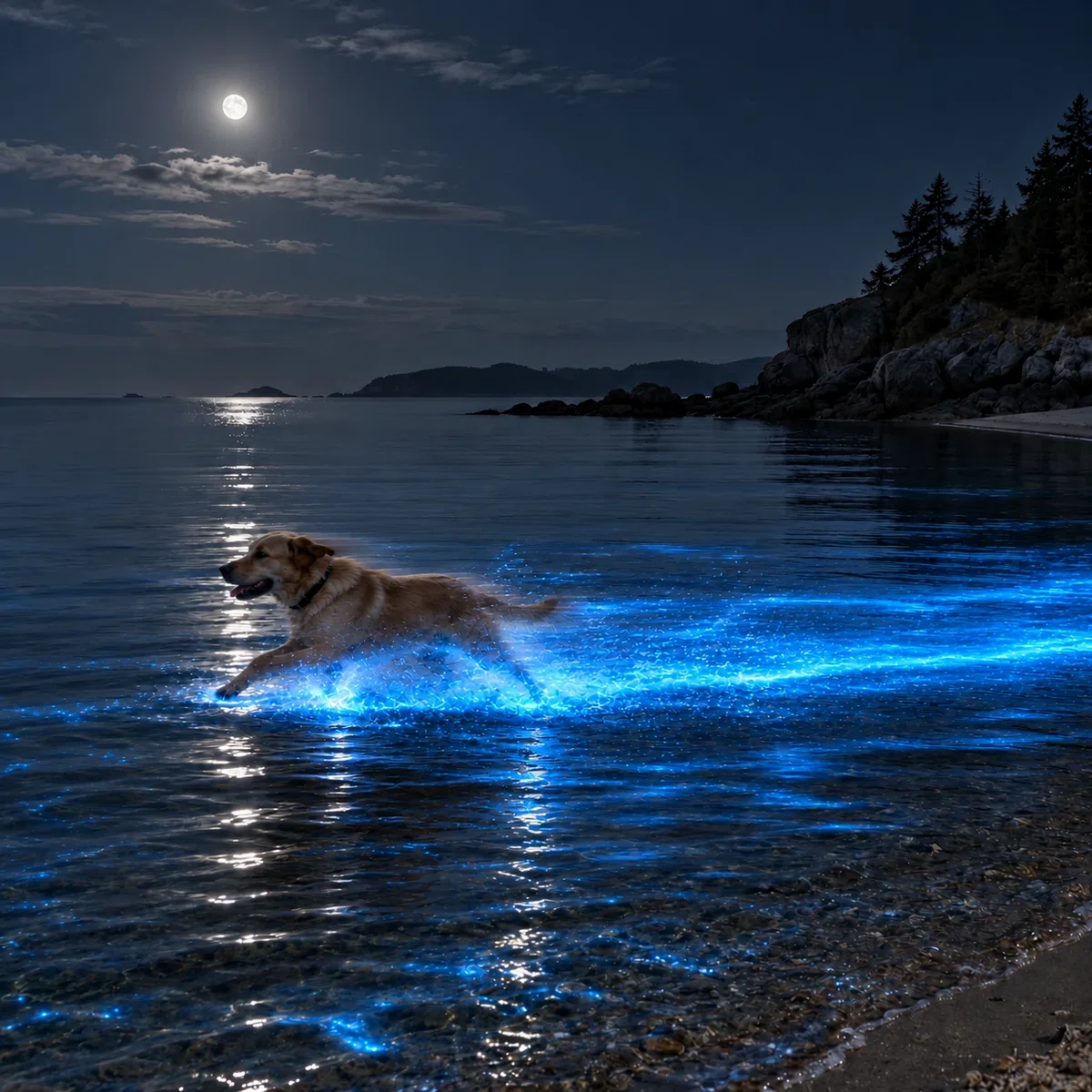 [AI Illustration Concepts] Drawing with Light Along the Path Run ...
