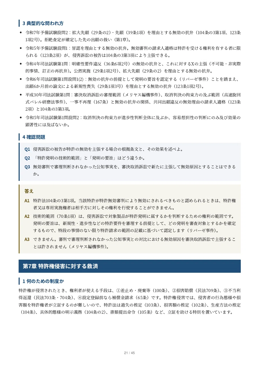 [Intellectual Property Law] Preliminary Bar Exam & Bar Exam Elective ...