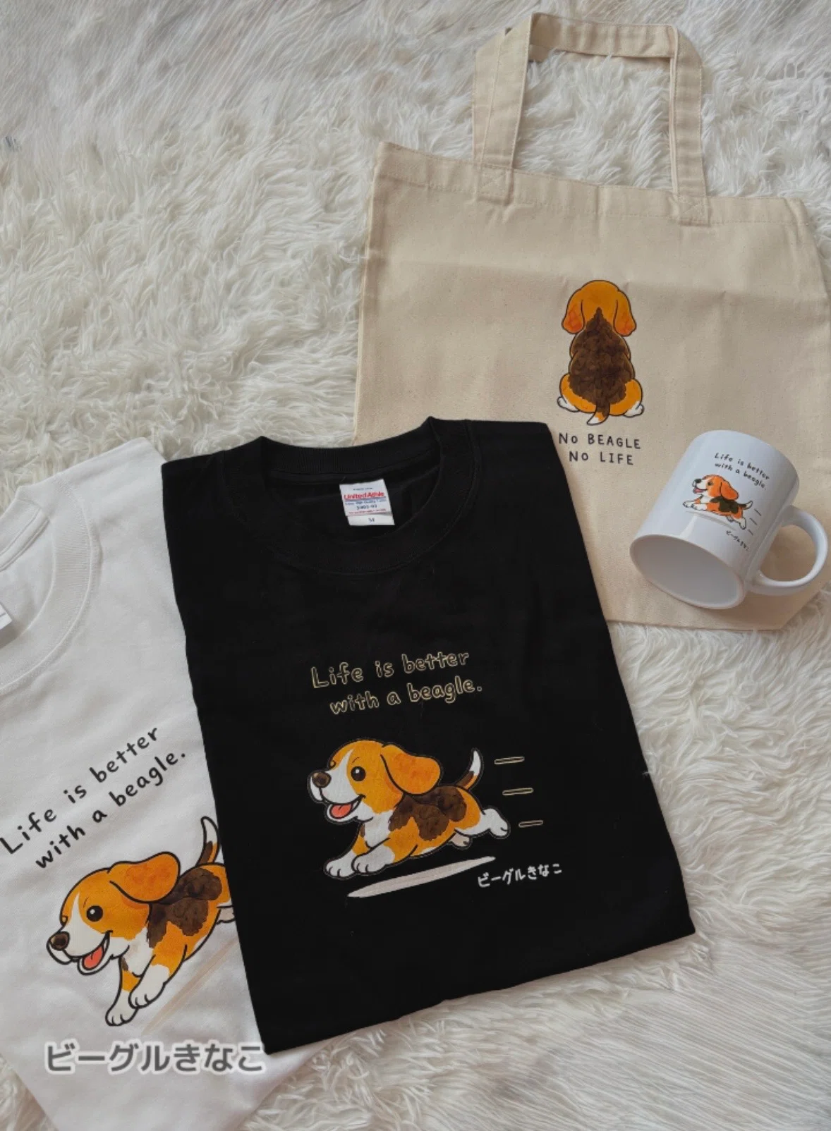 Delivering to Beagle lovers! Kinako Goods Part 2🐶♨️｜ビーグルきなこ