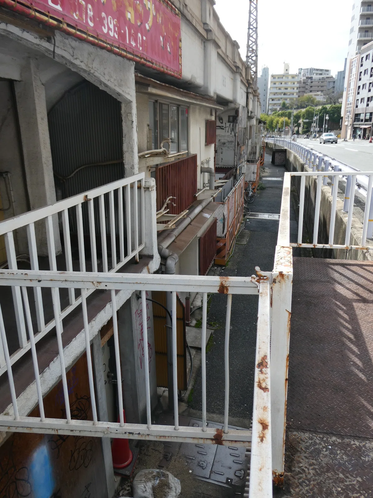 [Kobe/Motomachi Elevated Street] Status of the eastern end as of 2026 ...