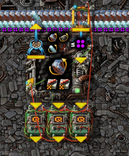 【Factorio SpaceAge】Asteroid Selection Machine Development Log (Memo)｜オガタス