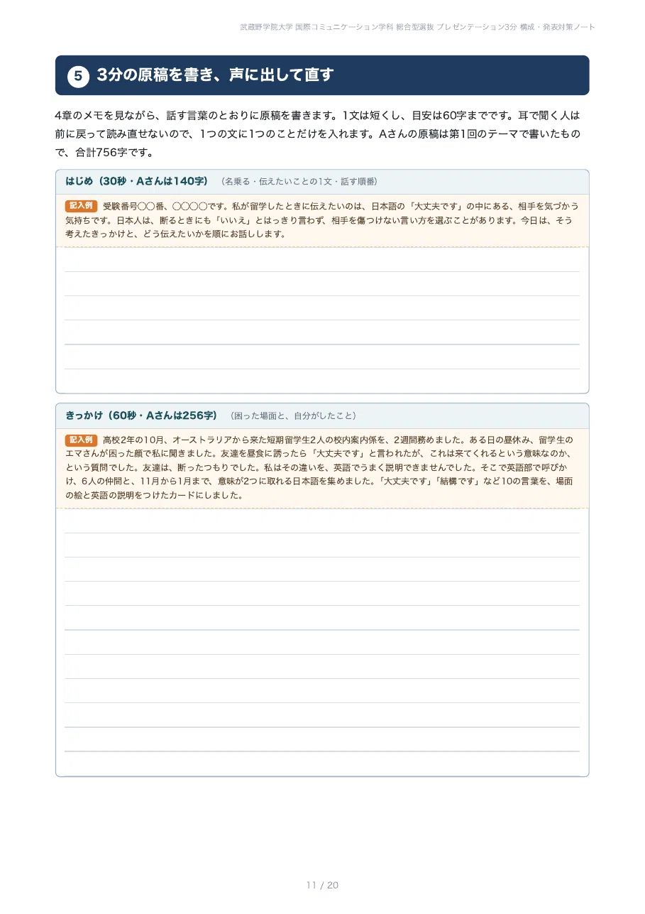 [Musashino Gakuin University, Faculty of International Communication ...