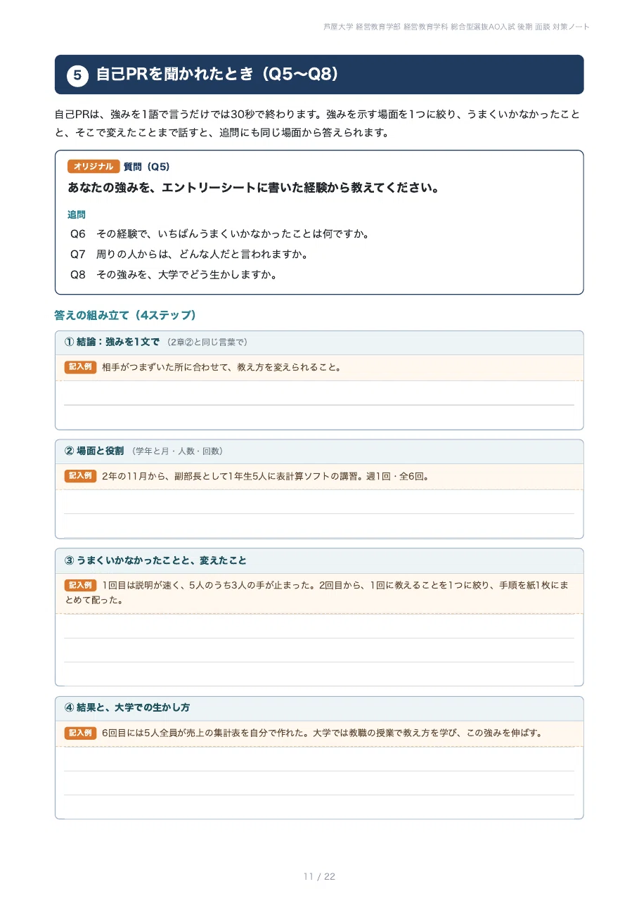 [Ashiya University Faculty of Management Education] Prepare for the ...