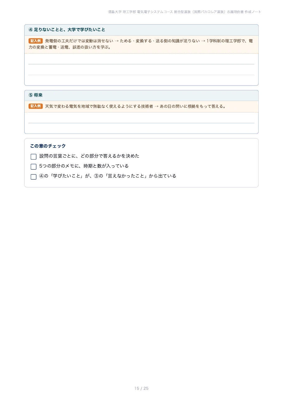 [Tokushima University, Faculty of Science and Technology] Prepare your ...
