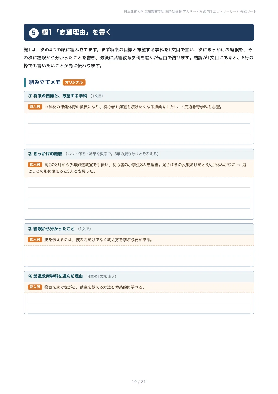 [Nippon Sport Science University, Faculty of Sports Culture] Department ...