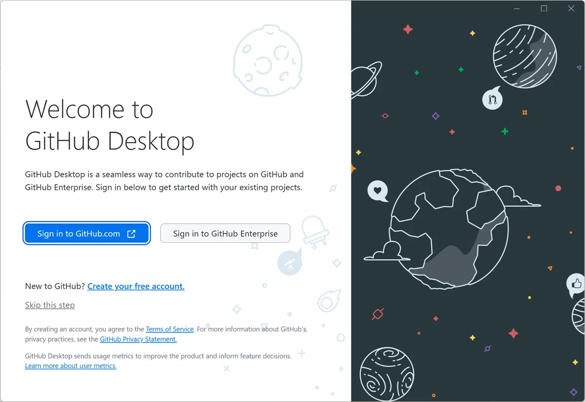 GitHub Desktop 설치｜星屑の家