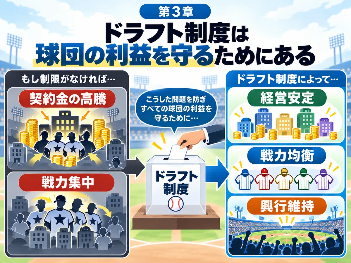 Who is the Professional Baseball Draft System For?｜世界の解像度を上げるノート