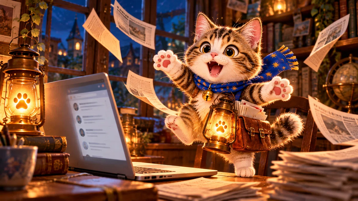 🐈 [Announcement from Rumotrobi] The next challenge letter is currently ...