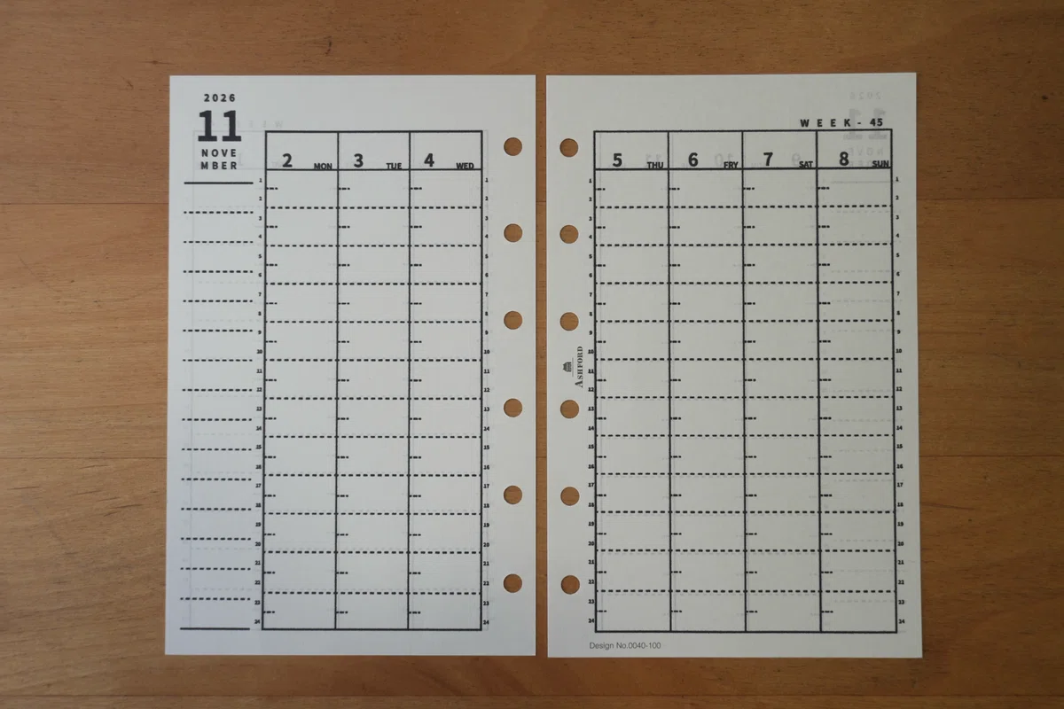 [M6] November Vertical Refill Set + Refills That Might Be Useful to ...