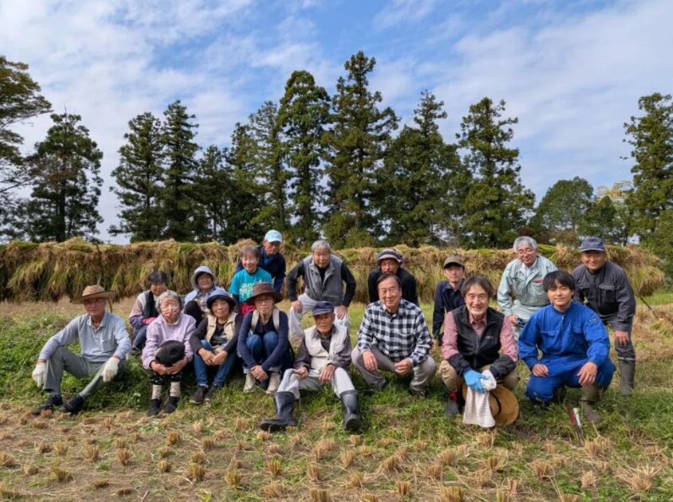 The 'Nukiho Festival' was held at the sacred rice field of Sakura ...