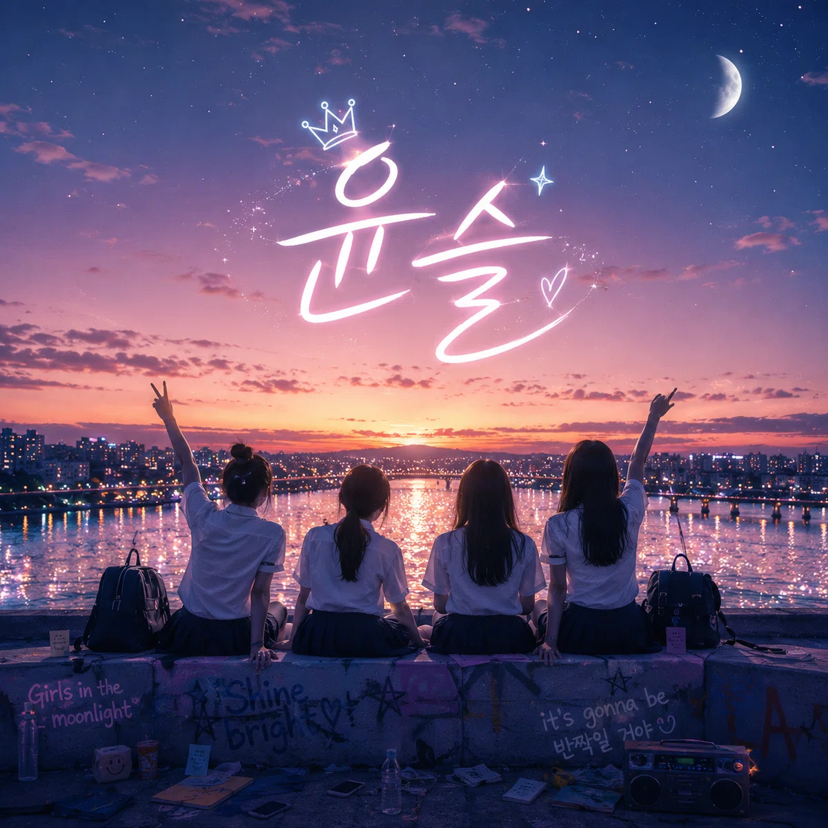 [AI Song] Yunseul (Sunlight on Water)｜芽依ちゃんの羊