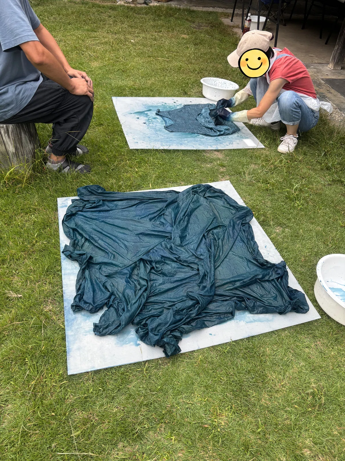 The day I was shown indigo dyeing in Tamagawa, Shizuoka｜桂糸の華｜刺繍と布の手仕事