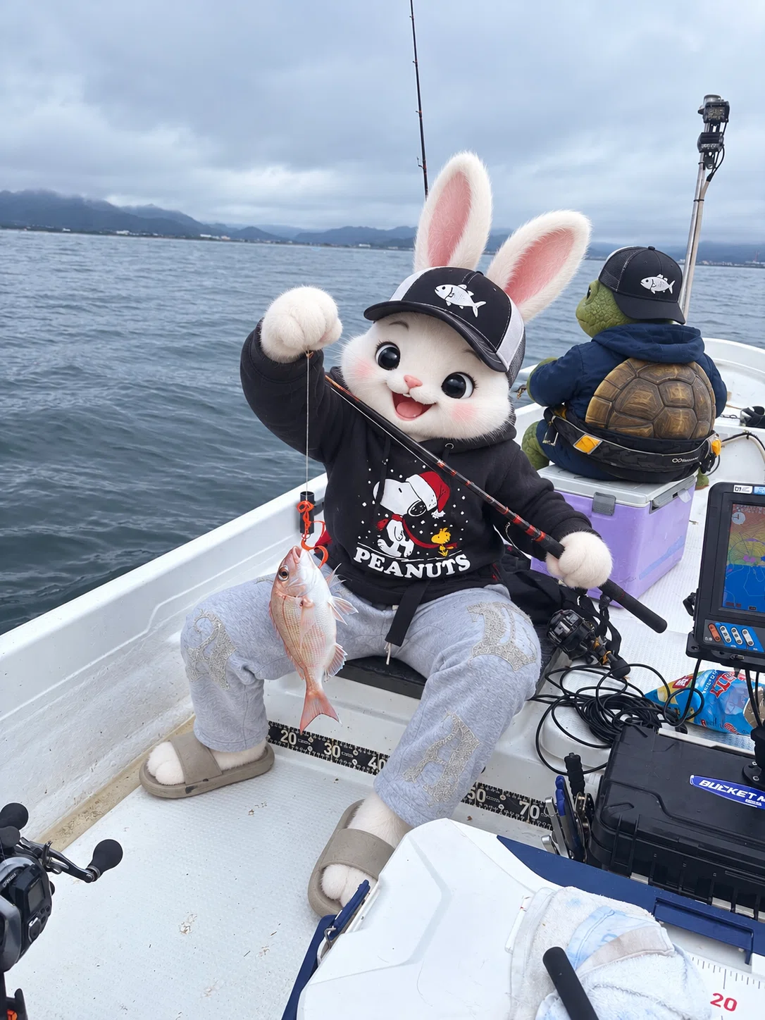 [Fishing Trip Report] A friend retires due to seasickness... but it was ...