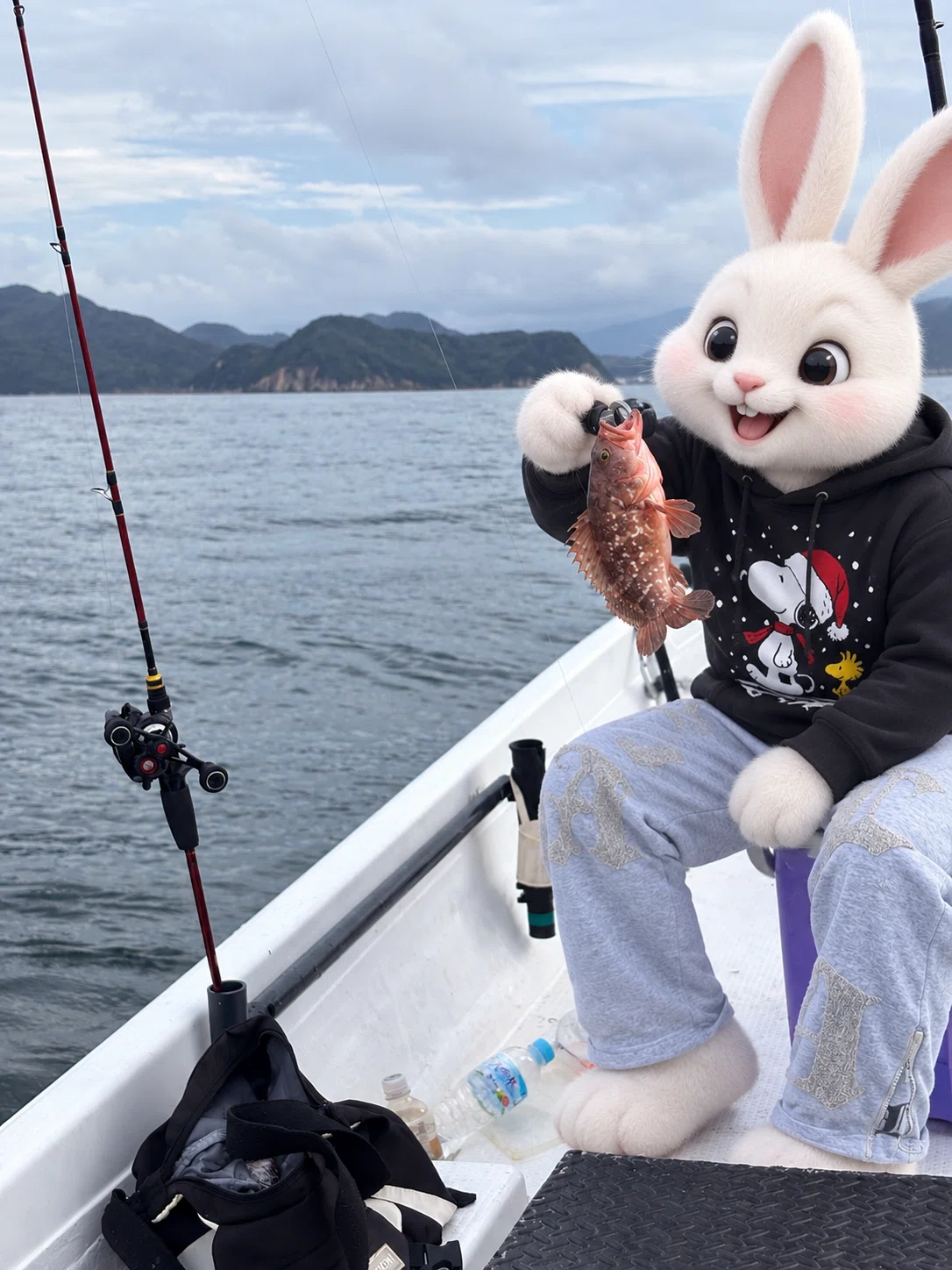 [Fishing Trip Report] A friend retires due to seasickness... but it was ...