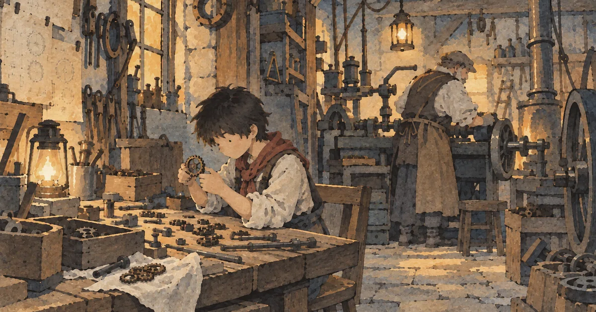 The Boy Who Lacked Effort｜ライノルド｜錬金術師