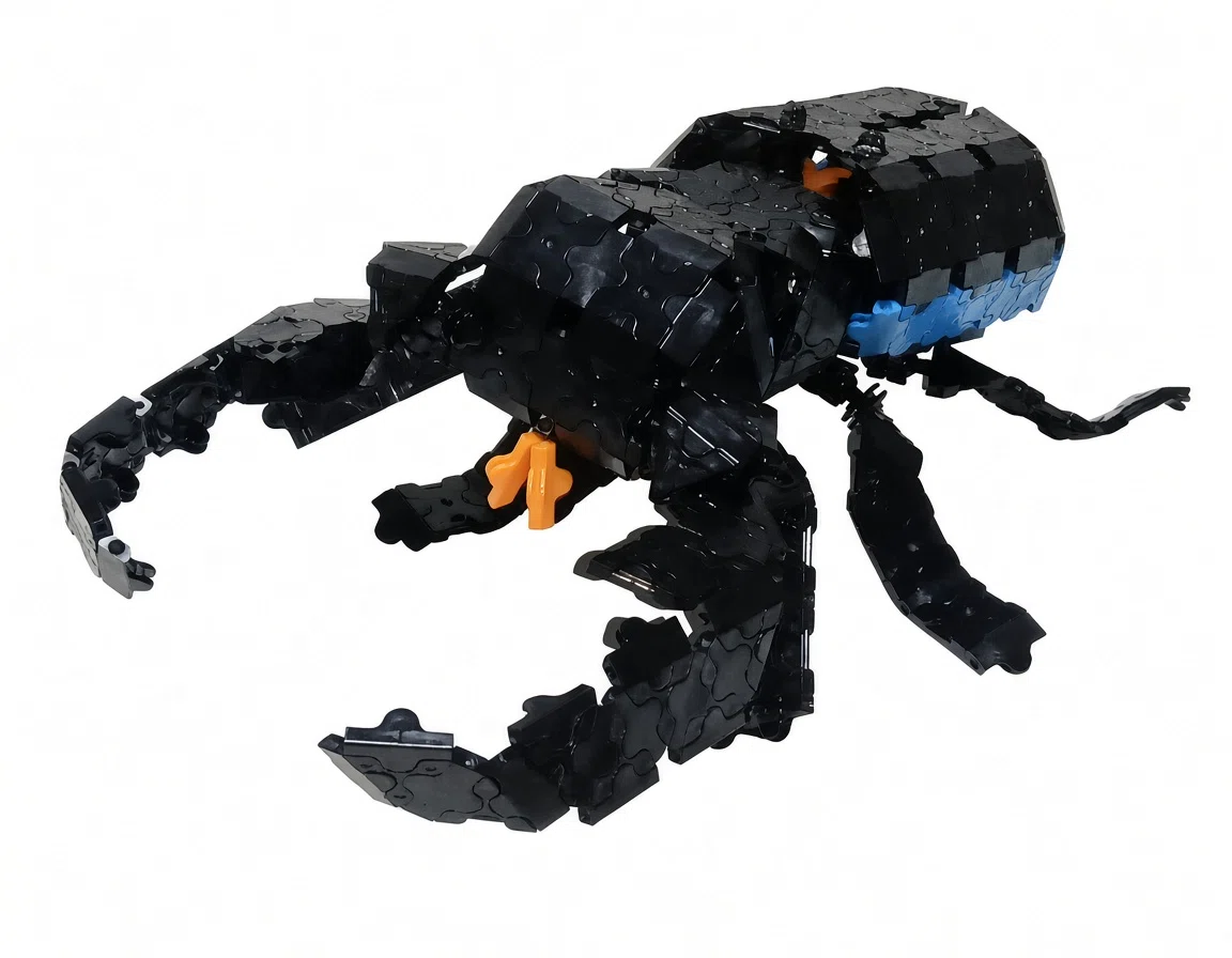 [LaQ] LaQ Insect Encyclopedia: Palawan Giant Flat-Headed Stag Beetle ...