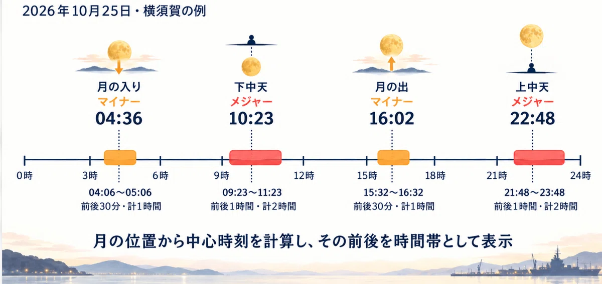 Selunara Incorporating Solunar Theory into Fishing: Added Fish Time Display to ...