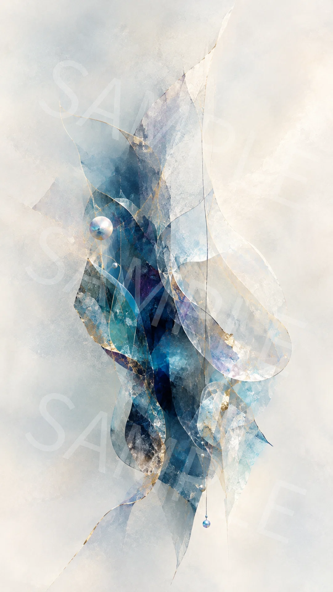 Margin 12 World | Transparent Abyss｜Chie｜言の葉とAIアート