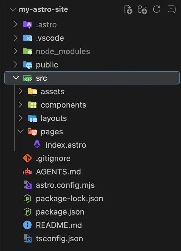 Trying out Astro: From environment setup to displaying the first page｜ナズ狐