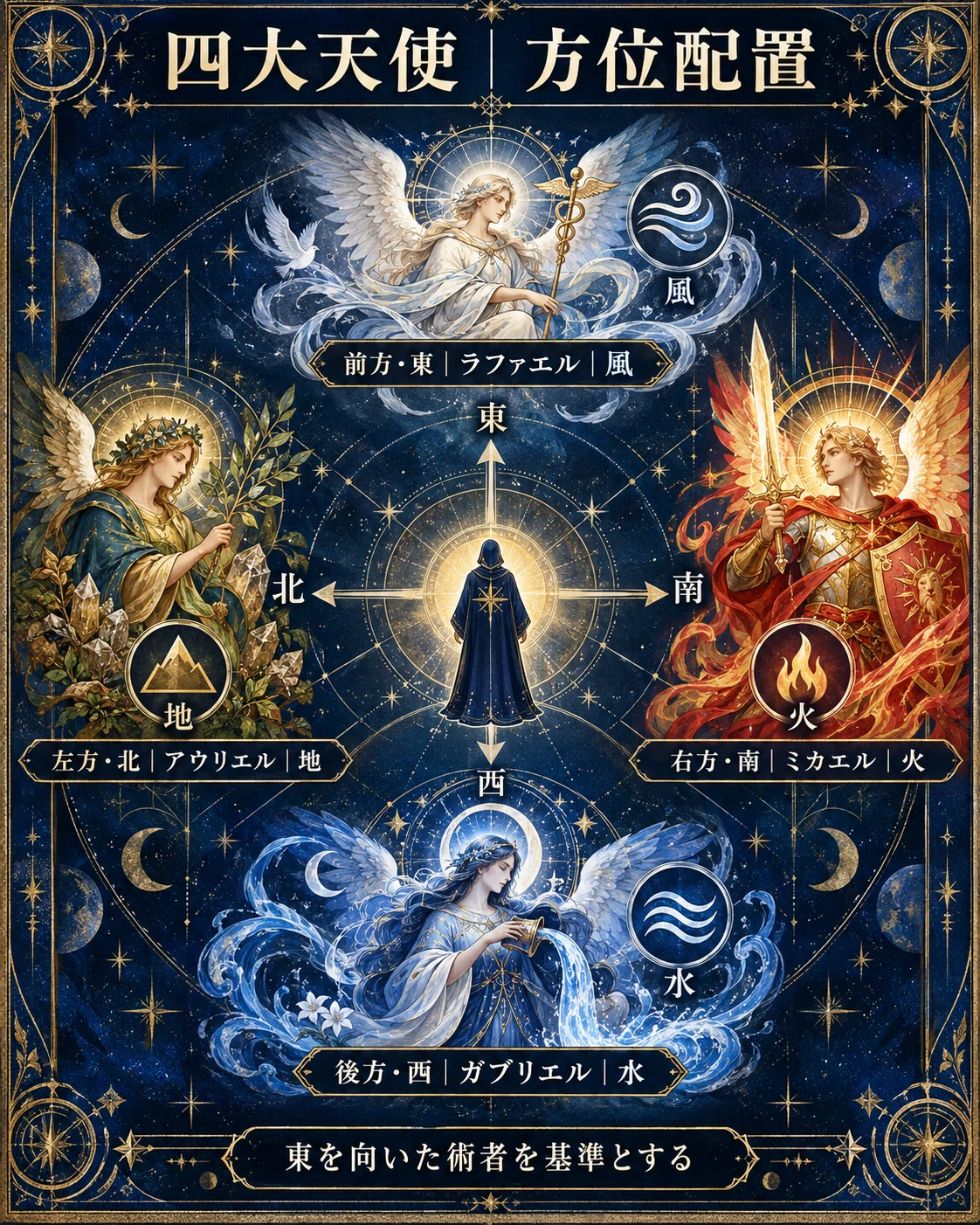 What is the Invocation of the Four Archangels? | A Ritual to Protect ...
