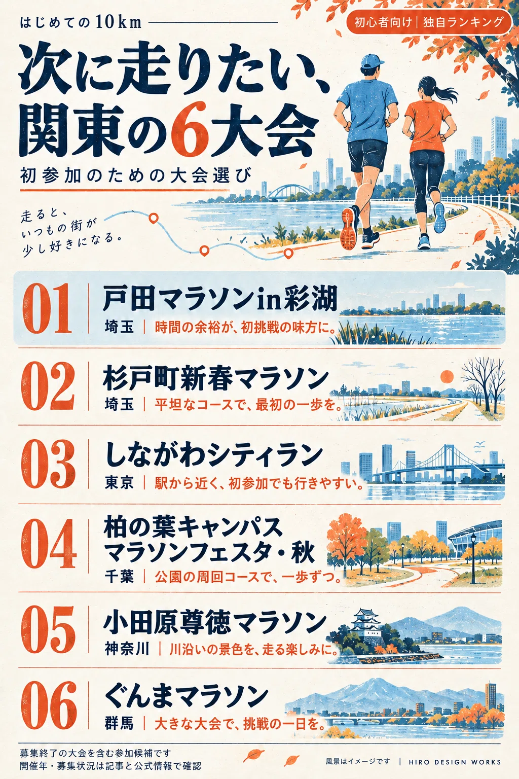 Your First 10km Race: How to Choose? Top 6 Recommended Kanto Races and ...