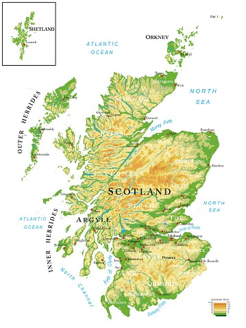 Sw Scotland Map Overview of Scotland 6: Geography and Nature|Tanny