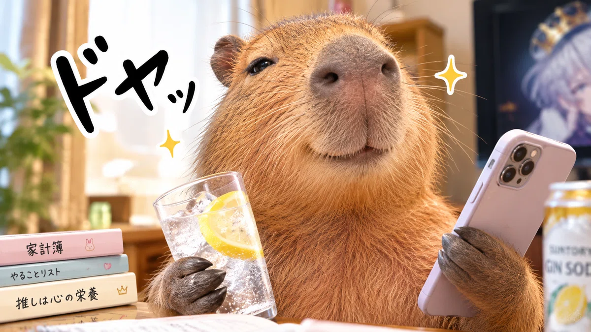 [Explanation] The capybara who declared she wouldn't pay for note, four ...