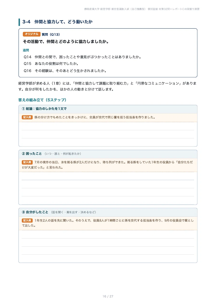 [Shizuoka Sangyo University, Faculty of Management] Prepare for the ...