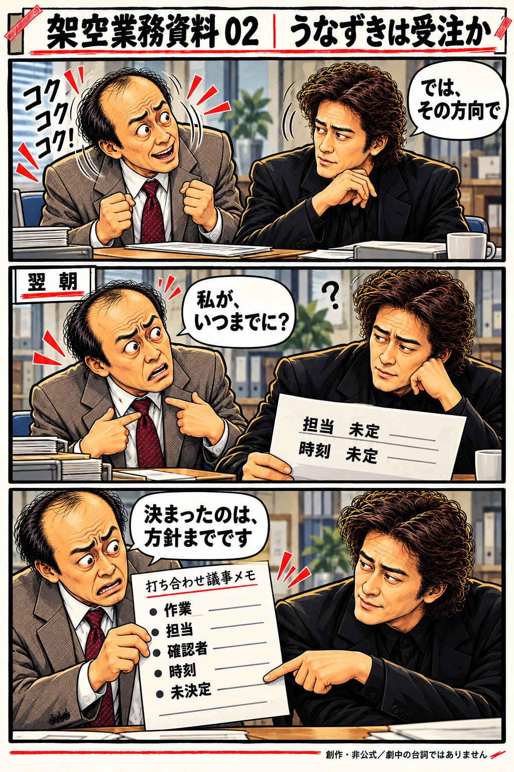 Furuhata nodded. Imaizumi's assignment has not been decided yet.｜長屋異変録 ...