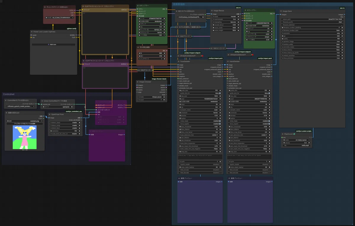 [ComfyUI] SDXL Integrated Workflow Distribution | From Generation and ...