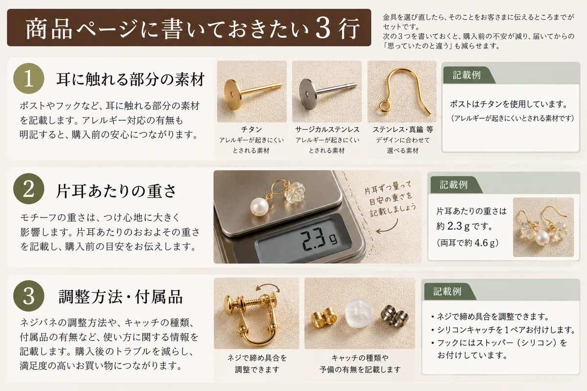 Note Display Screw Causes and Solutions for Painful Earrings and Lost Pierced Earrings ...