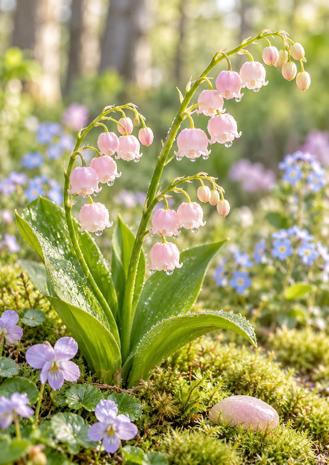 No. 160 [Spring Breeze Swing] Gentle Sweet Pea Bouquet Pastel Flower ...