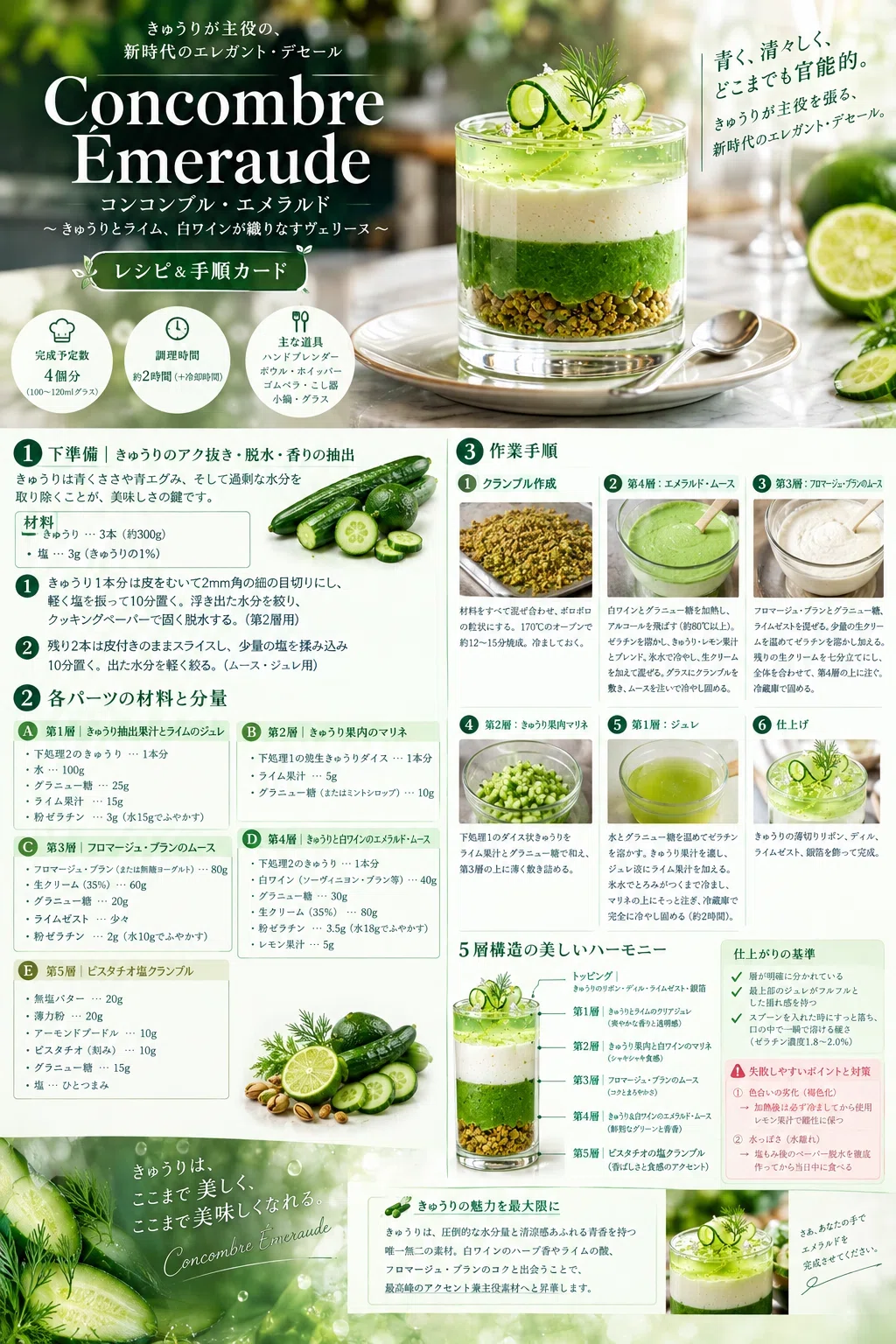 [Prompt Distribution] Create a My Character Sweets Recipe Card ...