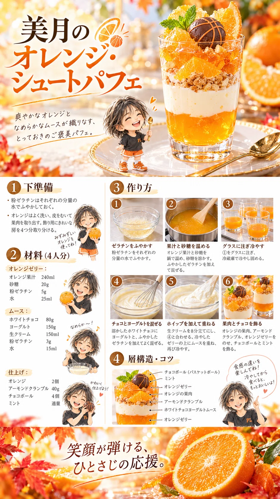 [Prompt Distribution] Create a My Character Sweets Recipe Card ...