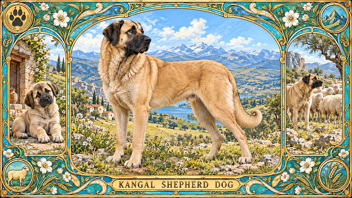 [Drawing Dogs 27] Caucasian Shepherd, Central Asian Shepherd Dog ...