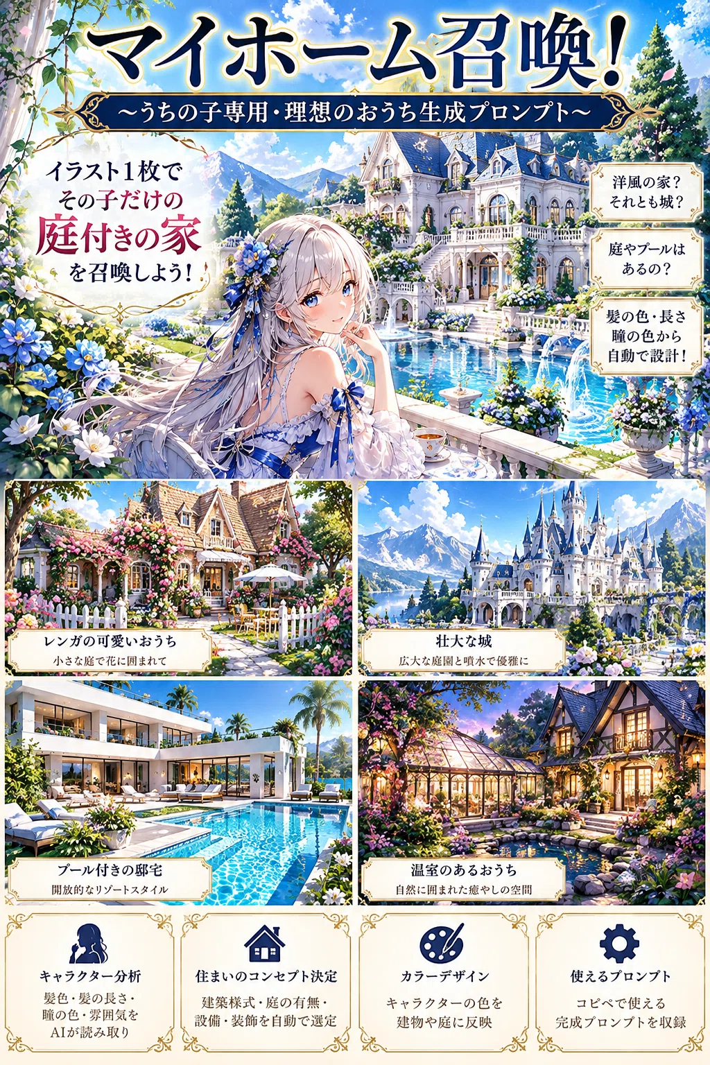 [Summon Your Dream Home!] Practical Prompts for Creating a Custom House ...