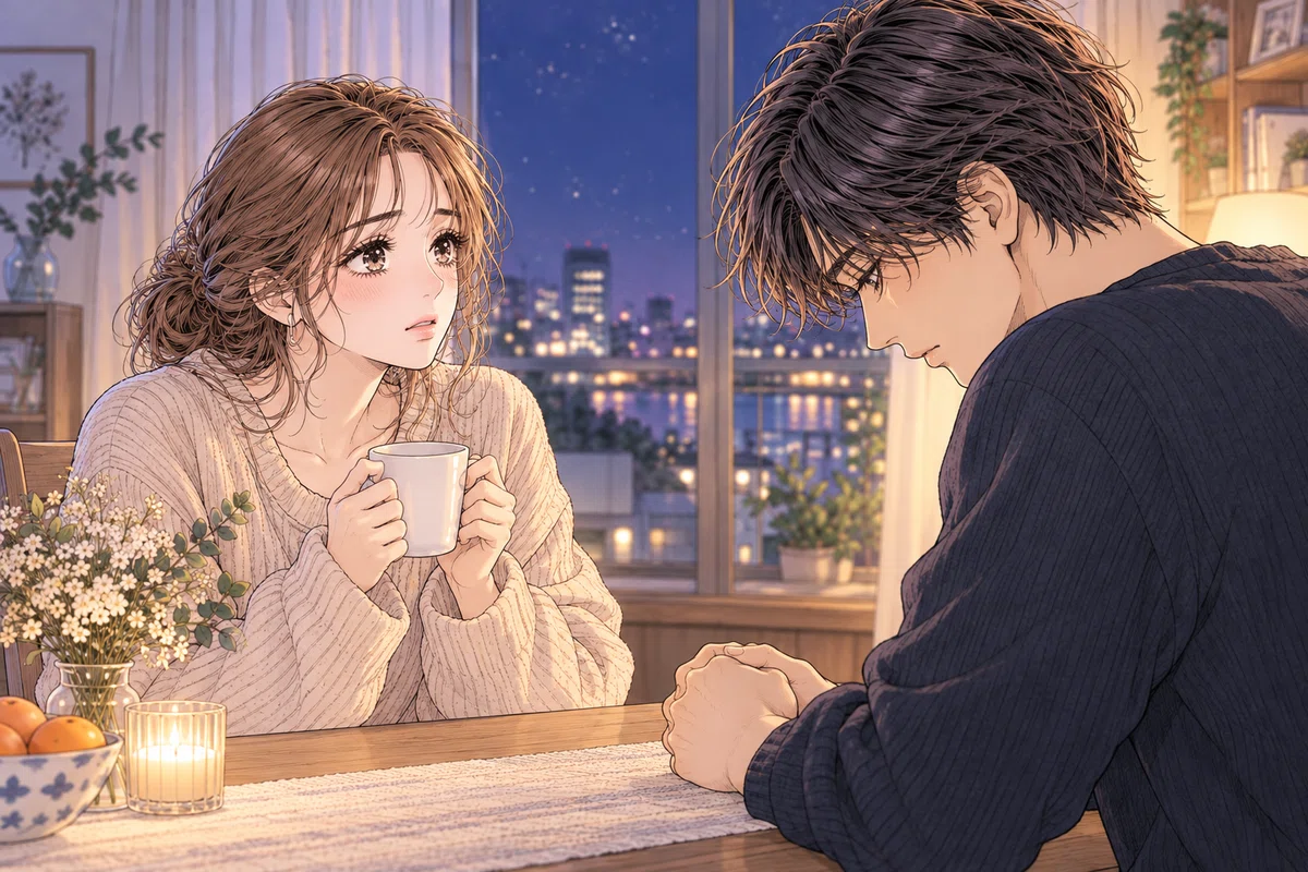 What we decided together after the breakup talk.｜eye