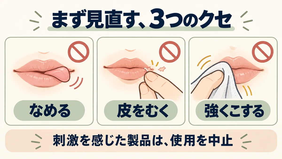 Emu Biting My lips are dry even after applying lip balm. 3 habits to rethink in ...