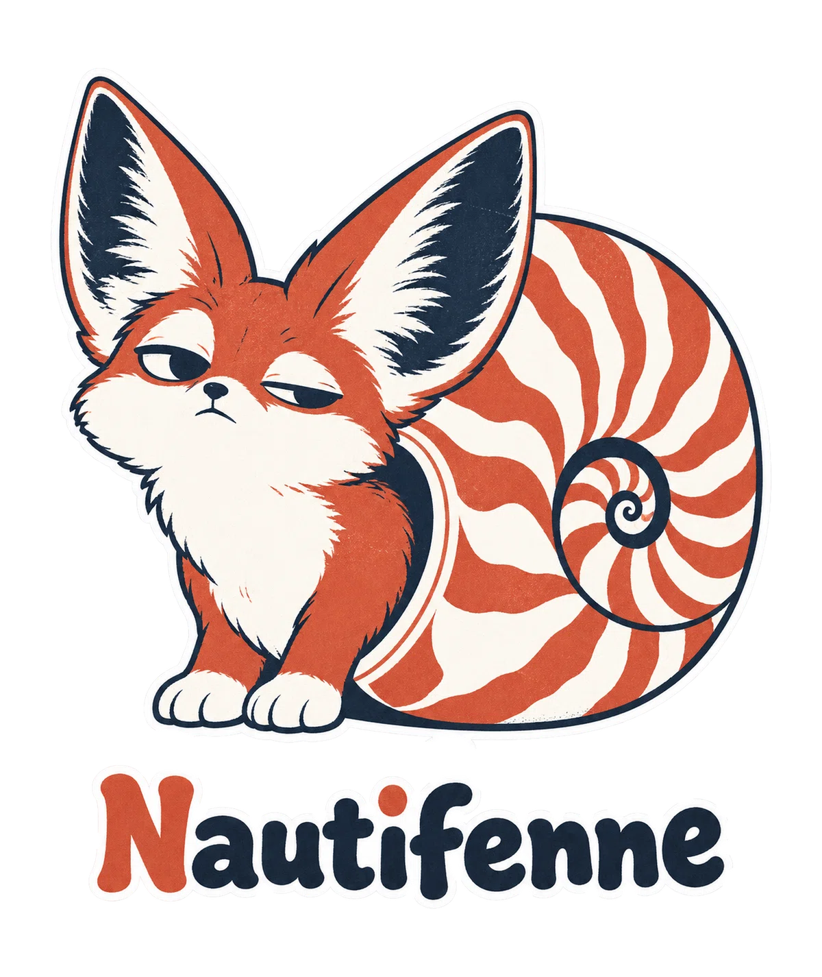 Henmoko Encyclopedia No.3 | Nautifenne (Fennec Fox × Nautilus)｜GGらきあ ...