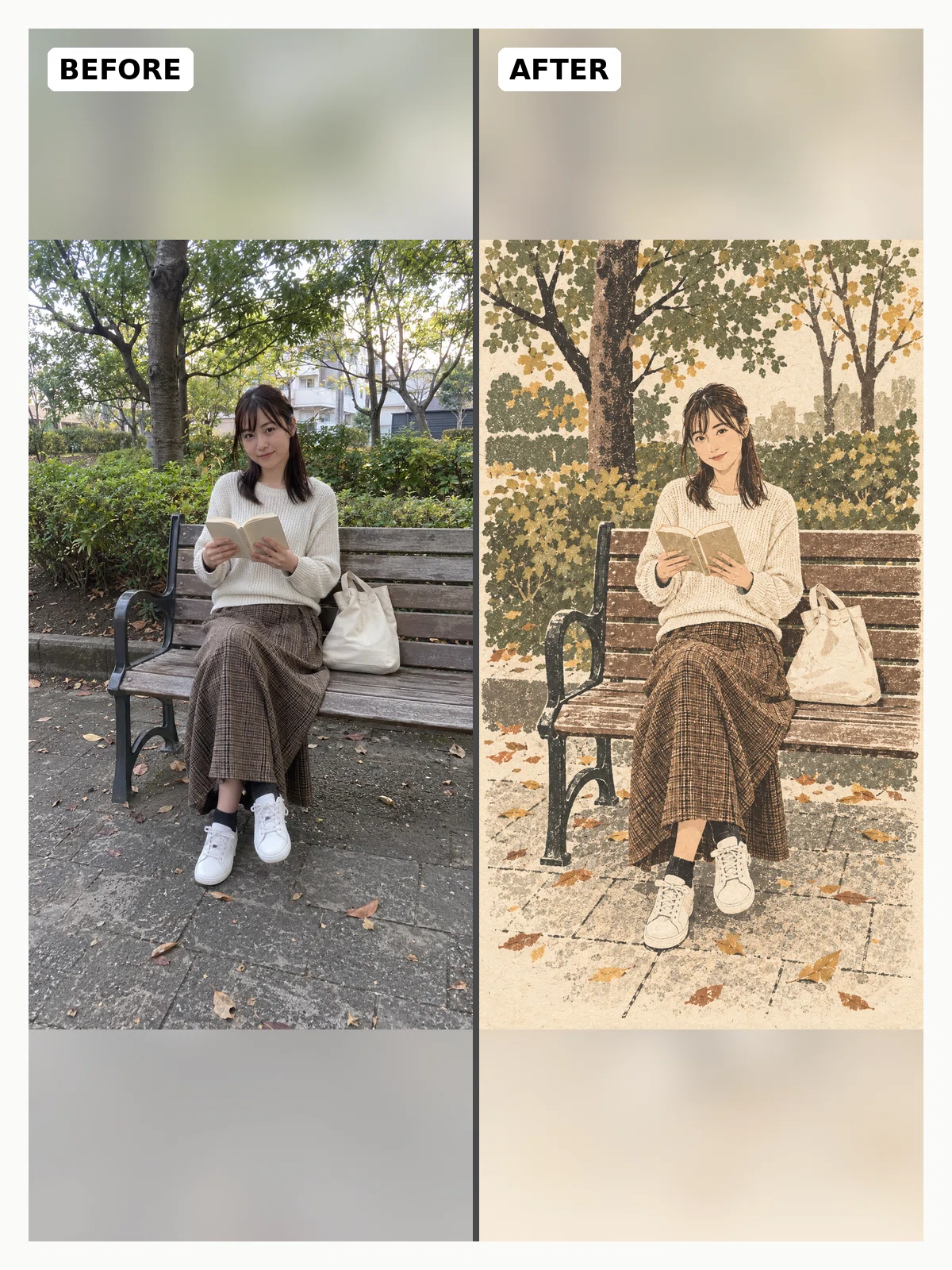 Earthly Paper Texture Risograph × Line Art × Earth Tones × Paper Texture Prompt|カワルエ