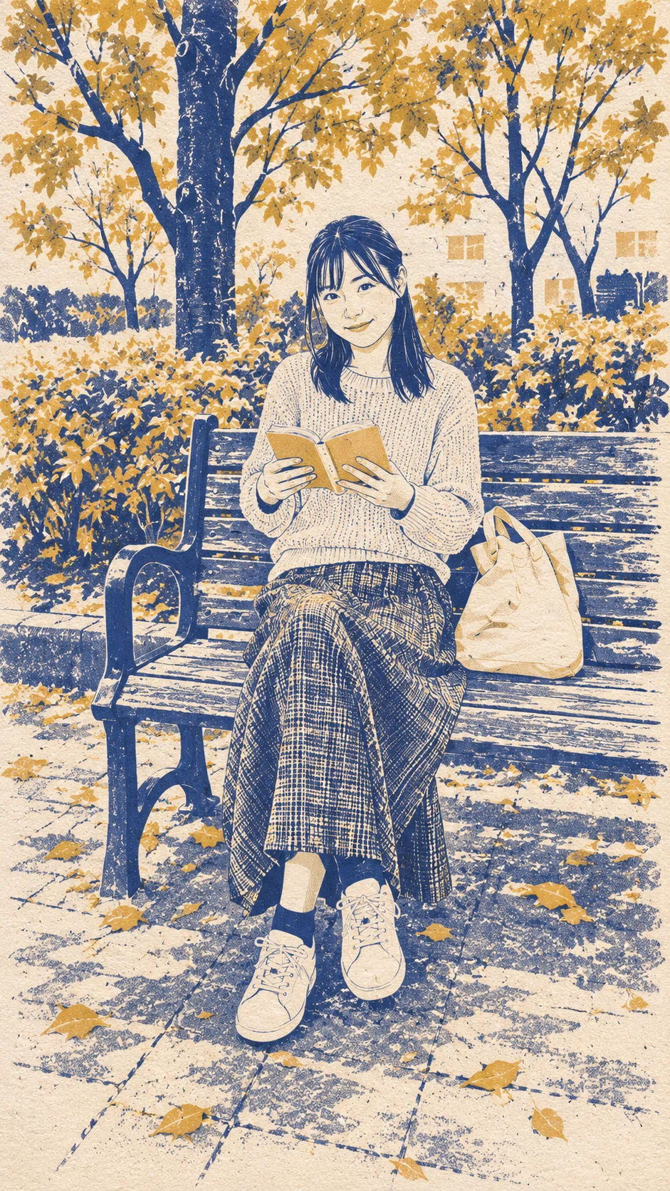 Earthly Paper Texture Risograph × Line Art × Earth Tones × Paper Texture Prompt|カワルエ