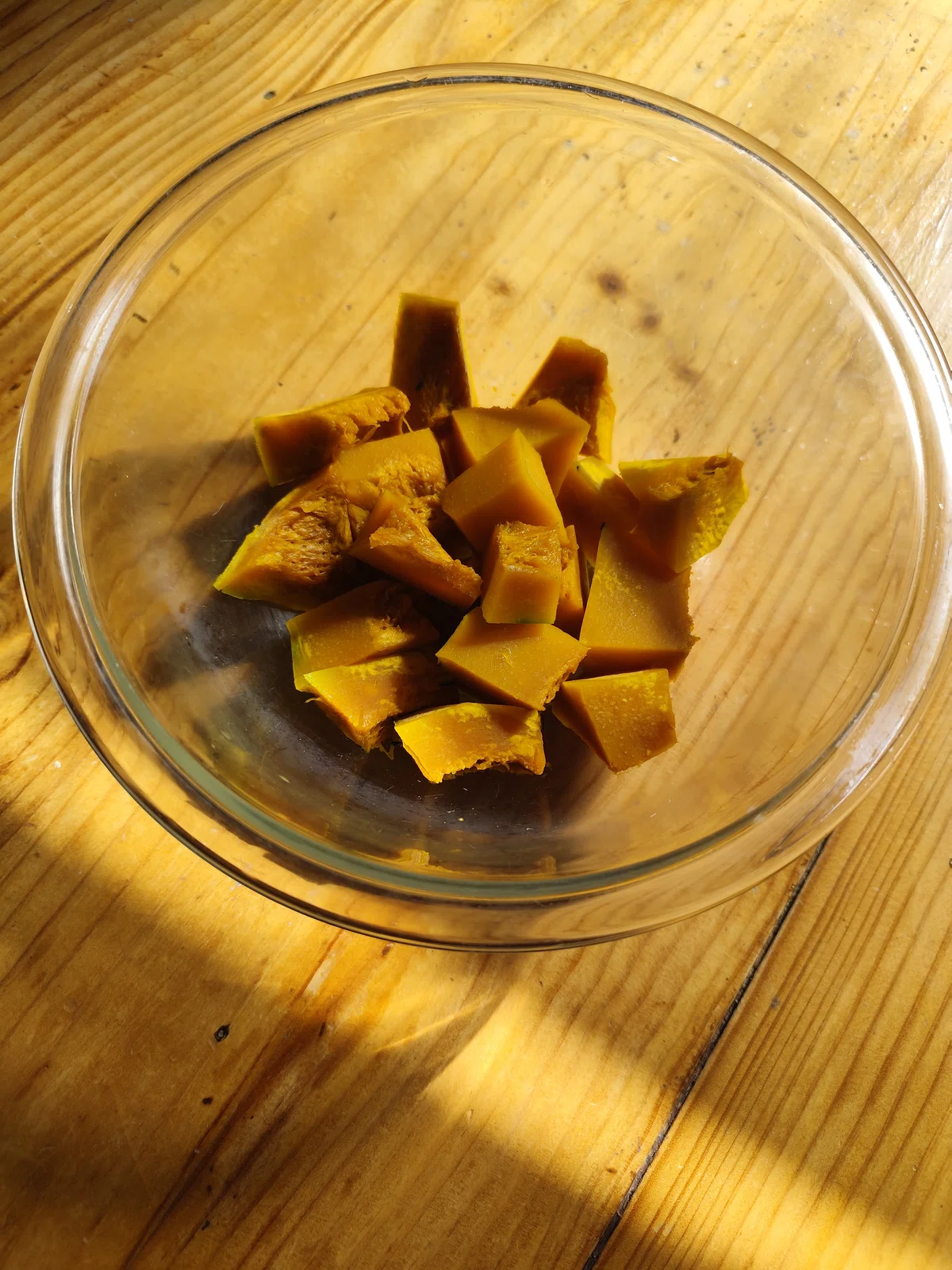 Why not make pumpkin salad while listening to 