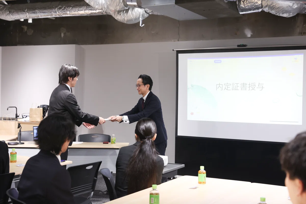 [Event Report] Tsunaguba Holds 2027 Graduate Induction Ceremony｜株式会社ツナ ...