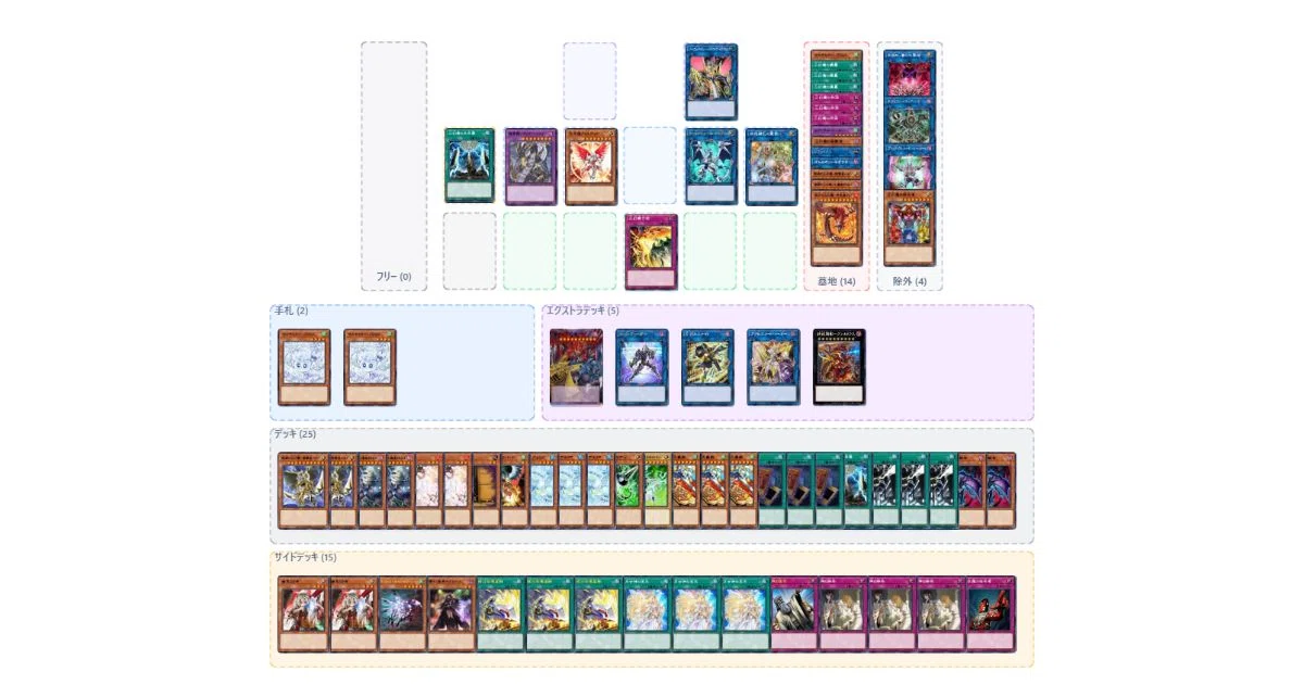 遊戯王】三幻魔展開 クリスティア、マジック・キャンセラー、イヴ