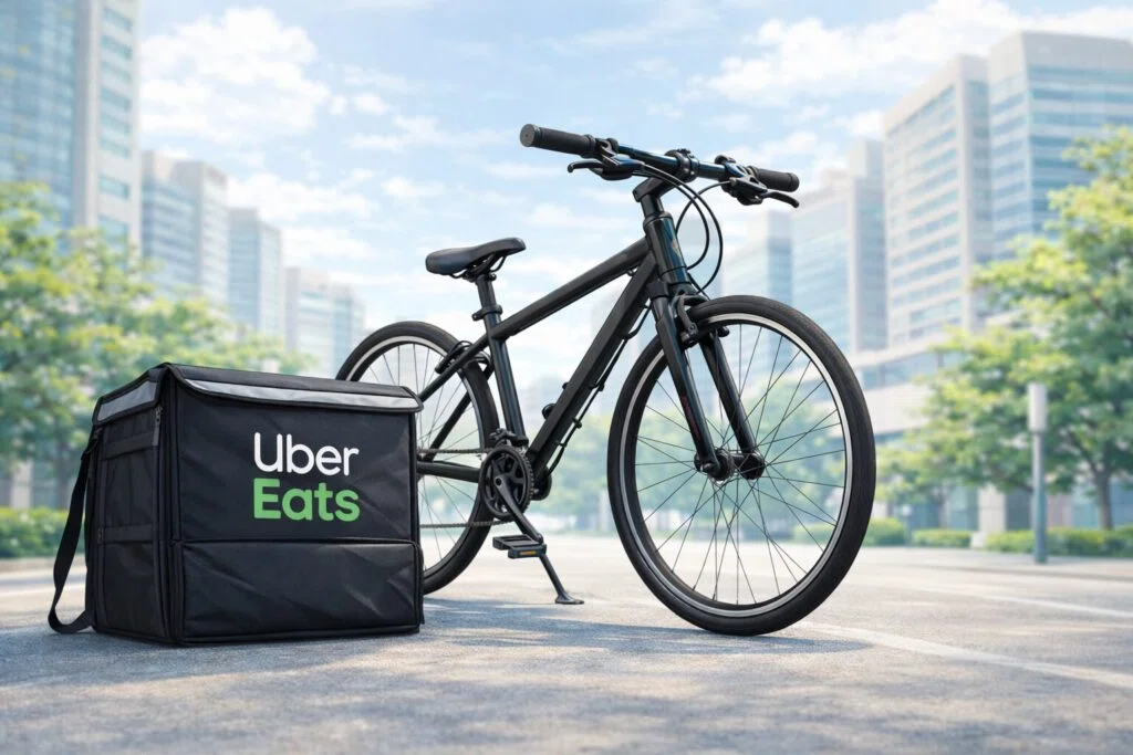 自転車販売（Uber Eats配達用カスタム済・すぐ使える）世田谷区引取り　東京 095f360a6cad8a137c544cfc343369