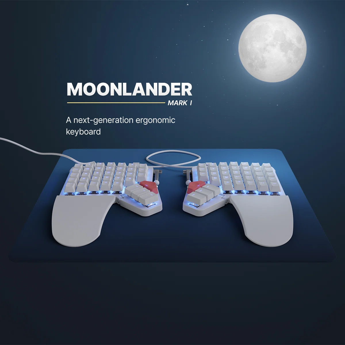 ZSA Moonlander のレビュー・口コミ評判と使い方 Oryxで配列を自在に