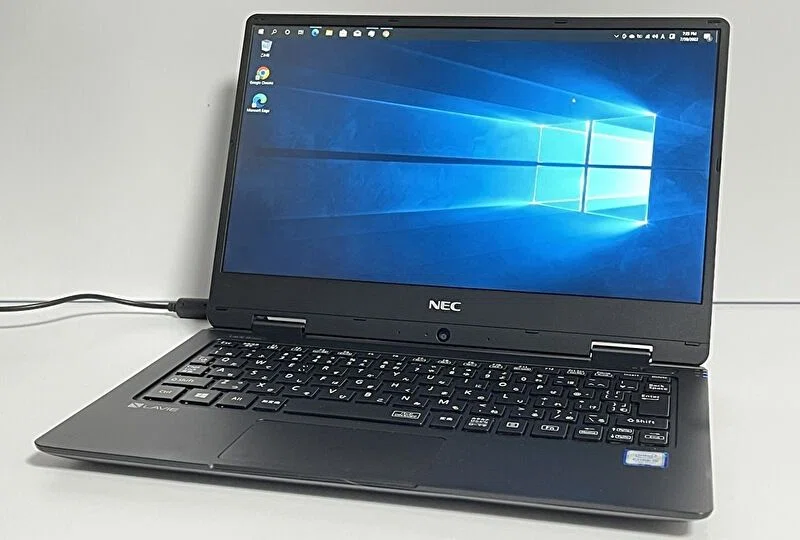 Core m3-8100Y, 12.5-inch 917g used PC 'NEC VersaPro VH-4' on sale